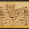Sliding down Mt. Washington Railway.