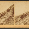 Mt. Washington Railway Trains, crossing Jacob's Ladder.