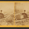 Train leaving the Depot, Mt. Washington Railway.