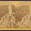 Lizzie Bourne's Monument from the Railway, Mt. Washington.