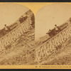Mt. Washington Railway Trains crossing Jacob's Ladder.