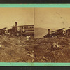 Breakdown on  Mt. Washington Railroad.