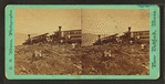 Breakdown on  Mt. Washington Railroad.