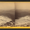 View from Mt. Washington, N.H., looking S.W.