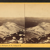 View from Mt. Washington, N.H., looking S.W.