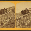 Train going up Mt. Washington.