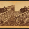 Train going up Mt. Washington, N.H.