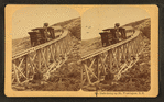 Train going up Mt. Washington, N.H.
