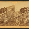 Train going up Mt. Washington, N.H.