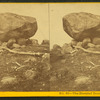 The Elevated Boulder, Bartlett, N.H.