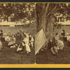 Group of people relaxing outdoors, East Jaffrey, N.H.