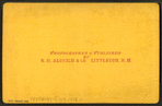 Goodnow House, Sugar Hill, N.H.