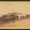 View looking up the Bay from opposite Steamboat Landing, Alton Bay, N.H.