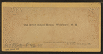 Old Brick-School House, Wolfeboro, N.H.