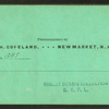 View of the bridge and river, New Market, N.H.