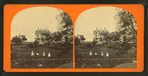 Group of women in the garden, New Market, N.H.