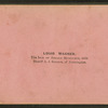 Louis Wagner, the Isle of Shoal's murderer, with Sherif A.J. Cruton, of Farmington.