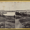 Fishkill Landing, with Newburgh and Snake Hill in the distance.
