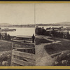 Fishkill Landing, with Newburgh and Snake Hill in the distance.