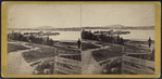 Fishkill Landing, with Newburgh and Snake Hill in the distance.