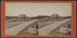 Landscape view, from Howland's Mansion, Fishkill, Newburgh in the distance.
