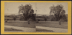 Landscape view, from Howland's Mansion, Fishkill, Newburgh in the distance.