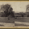 Landscape view, from Howland's Mansion, Fishkill, Newburgh in the distance.