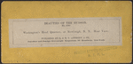 Washington's Head Quarters, at Newburgh, N.Y. Rear view.