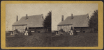 Washington's Head Quarters, at Newburgh, N.Y. Rear view.