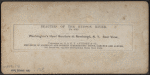 Washington's Head Quarters, at Newburgh, N.Y. Rear view.
