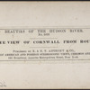 Bird's eye view of Cornwall, from Round Top.