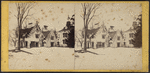 Sunny Side, The Home of Washington Irving. [Winter.]