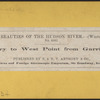 Ferry to West Point from Garrisons. [Winter.]