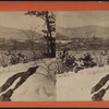 West Point from R.R. Tunnel at Garrisons. [Winter.]