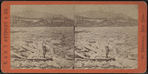 Ice Flow in the Hudson at West Point. [Winter.]