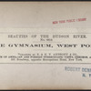 The Gymnasium, West Point.