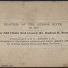 Portion of the Old Chain that crossed Hudson R. from West Point.