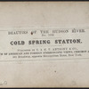 Cold Spring Station.