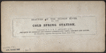 Cold Spring Station.