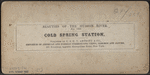 Cold Spring Station.