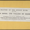 Cozzen's Hotel and Village of Highlands.