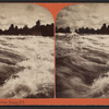 Rapids above the Falls, Niagara, N.Y.
