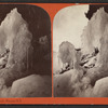 Ice Grotto below the Bank, Niagara, N.Y.