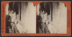 Interior of Catlin's Cave, Winter, Niagara, N.Y.