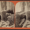 Under the Horse Shoe Falls, Winter, Niagara, O.W.