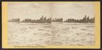 Rapids above the Falls, American side, Niagara.