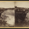 Table Rock, looking down the River, Niagara.
