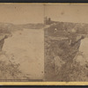 Table Rock, looking down the River, Niagara.