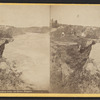 Table Rock, looking down the River, Niagara.