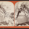 Amer. Falls from Luna Island, Winter, Niagara, N.Y.